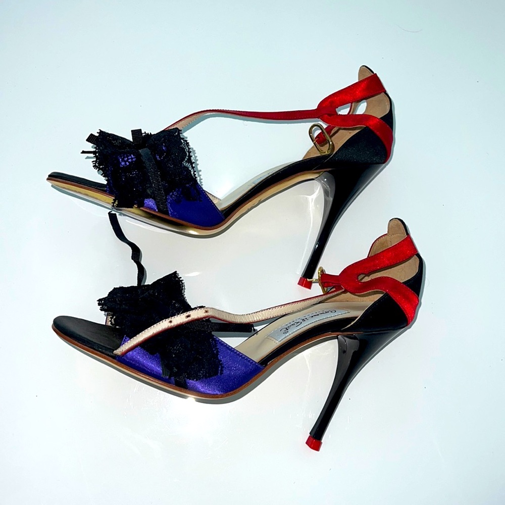 Comme il Faut tango heels, RARE!! ❤️💜